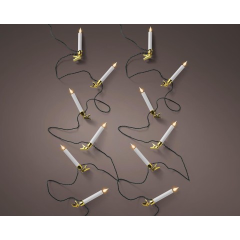 CANDELE LED DA ALBERO 16 LED H.13.5